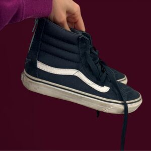 Black High-Top Sneakers